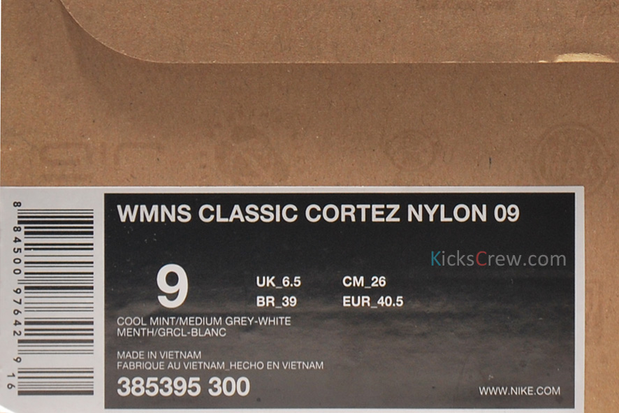 385395 300 7 Wmns Classic Cortez Nylon 09 300 Boxw