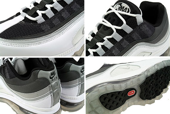 Nike WMNS Air Max 24-7 - Metallic Silver - Black - Dark Shadow
