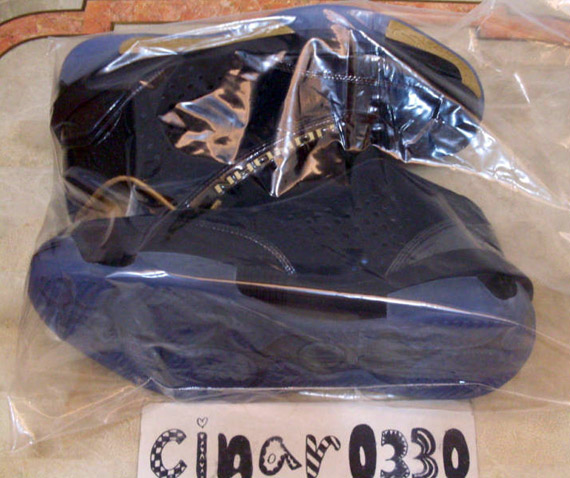 Air Jordan 2010 Team Black Metallic Gold Sample 6