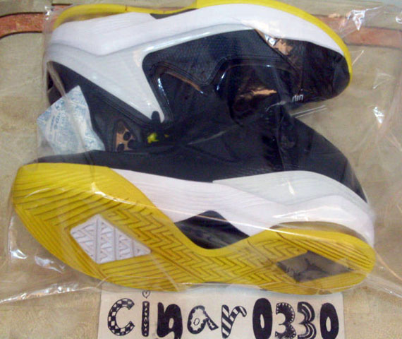 Air Jordan Carmichael Black Varsity Maize White 5