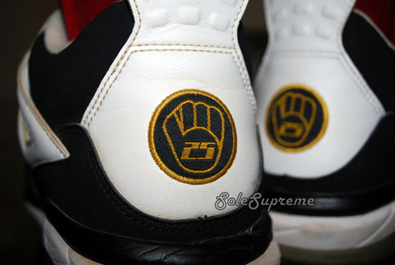 Air Jordan IV (4) Cleats - Andruw Jones Atlanta Braves PE