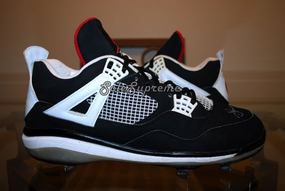 Air Jordan Iv Cleats Andruw Jones Pe 09