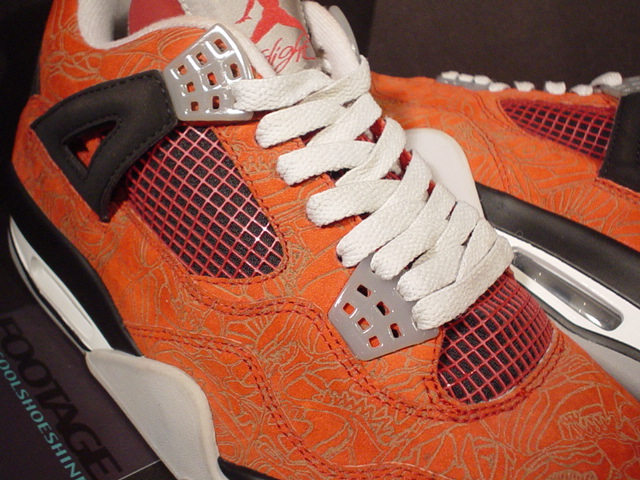Air Jordan Iv Laser Fire Red Promo Sample 02