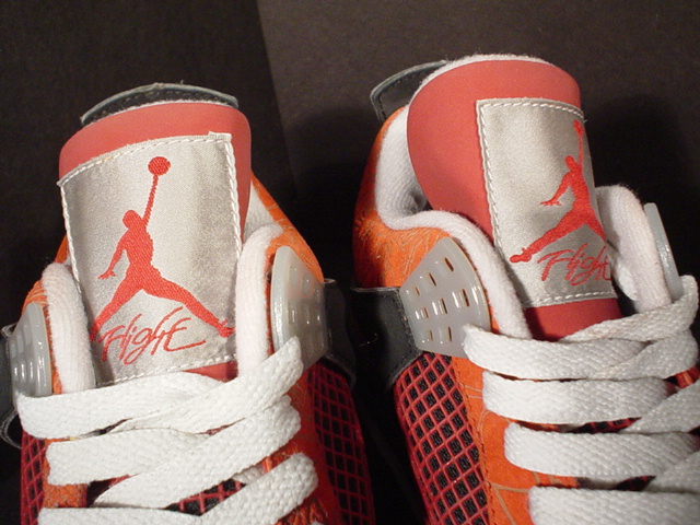 Air Jordan Iv Laser Fire Red Promo Sample 06
