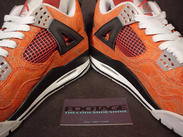 Air Jordan Iv Laser Fire Red Promo Sample 07