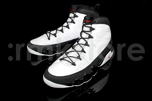 Air Jordan Ix 9 White Black Retro Ebay 06