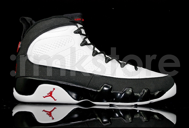 Air Jordan Ix 9 White Black Retro Ebay 07
