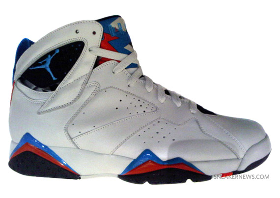 Air Jordan Vii Retro White Orion Blue Black 1