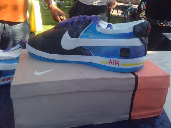 Nike Air Force 1 'Playstation' Birthday Cake