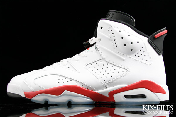 Nike Air Jordan 6 Infrared Pack White 1