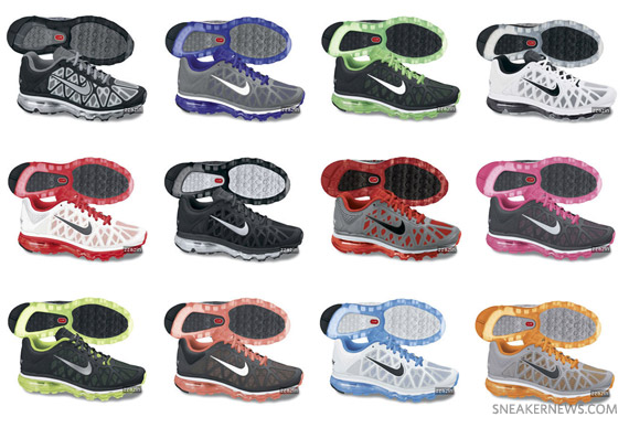 Nike Air Max 2011 Upcoming Colorways Summary