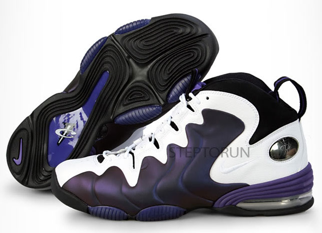 Nike Air Penny Iii White Eggplant 3