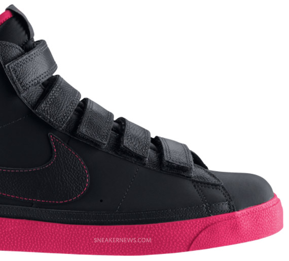 Nike Blazer Ac High Dark Grey Solar Red 3
