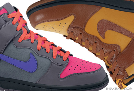 Nike Dunk High - Spring 2011 Colorways