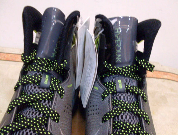 Nike Hyperdunk 2010 Black Silver Volt Sample 8