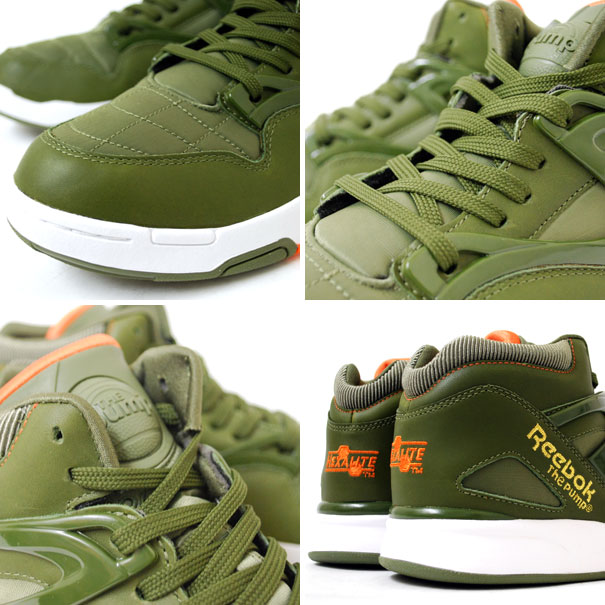 Reebok Pump Omni Lite Flight Jacket Olive 01