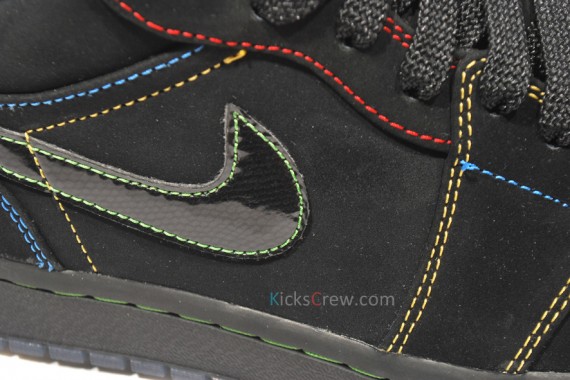Air Jordan 1 Phat Low - Black - Olympic | Available