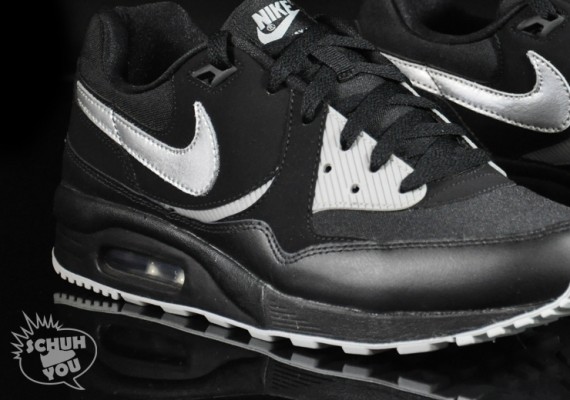 Nike Air Max Light – Black – Metallic Silver