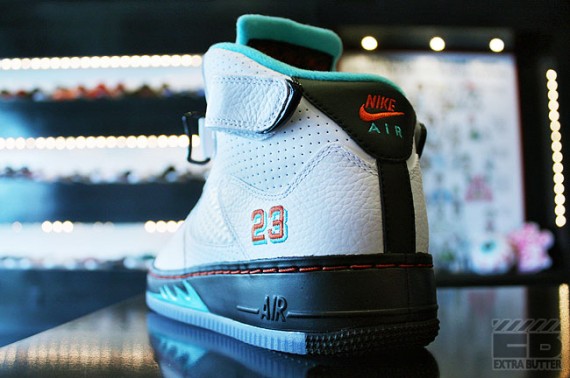 Air Jordan Force Fusion 5 – White – Spice – Light Retro – Black
