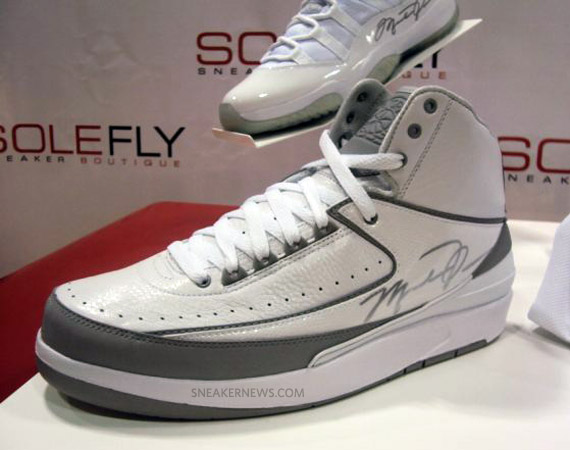 Autographed Air Jordan 25th Anniversary Display Sole Fly 8