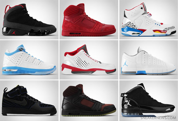 Jordan Brand September 2010 - Updated Release Info