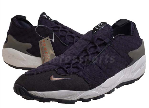 Nike Air Footscape - Blueprint - Peach Wood - Metallic Summit White