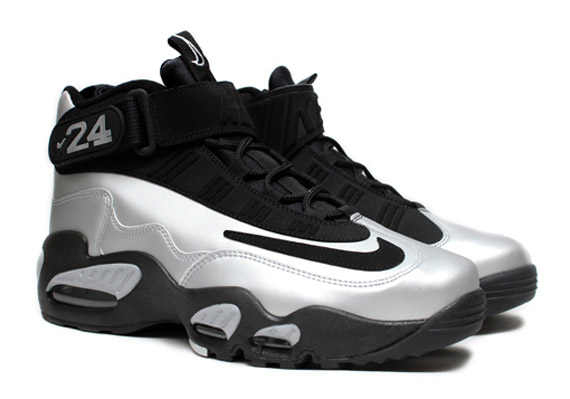 Nike Air Griffey Max 1 Metallic Platinum Black 2