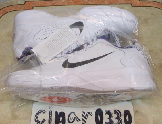 Nike Hyperdunk 2010 Low White Purple Orange Sample 6