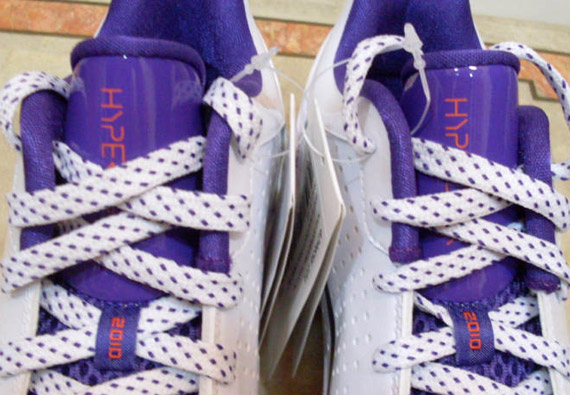 Nike Hyperdunk 2010 Low White Purple Orange Sample 7
