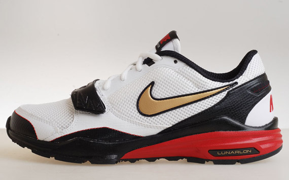 Nike Lunar Tr White Gold Red Black 1