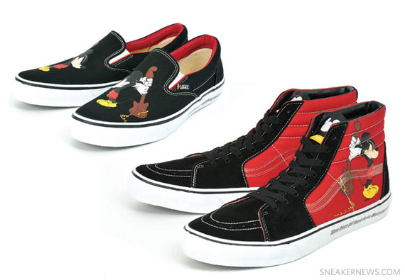 Vans Mickey Mouse Guitar