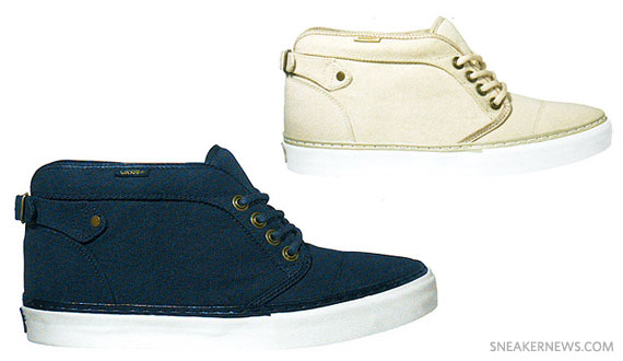 Vans Vault Chukka Buckleback LX - Navy + Beige | August 2010