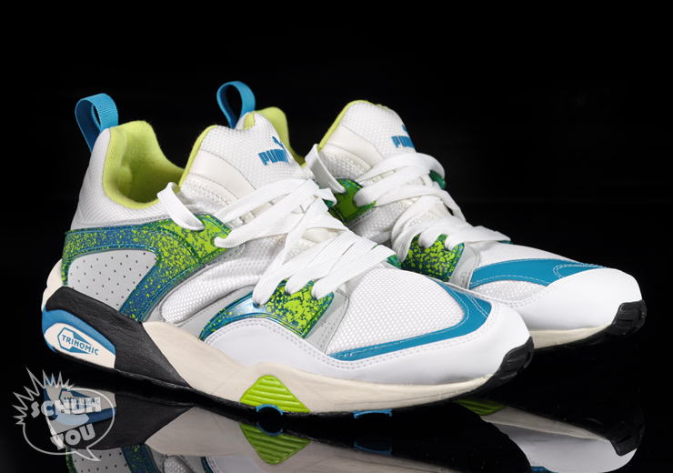 Puma Blaze Of Glory 91 White Blue Green 02