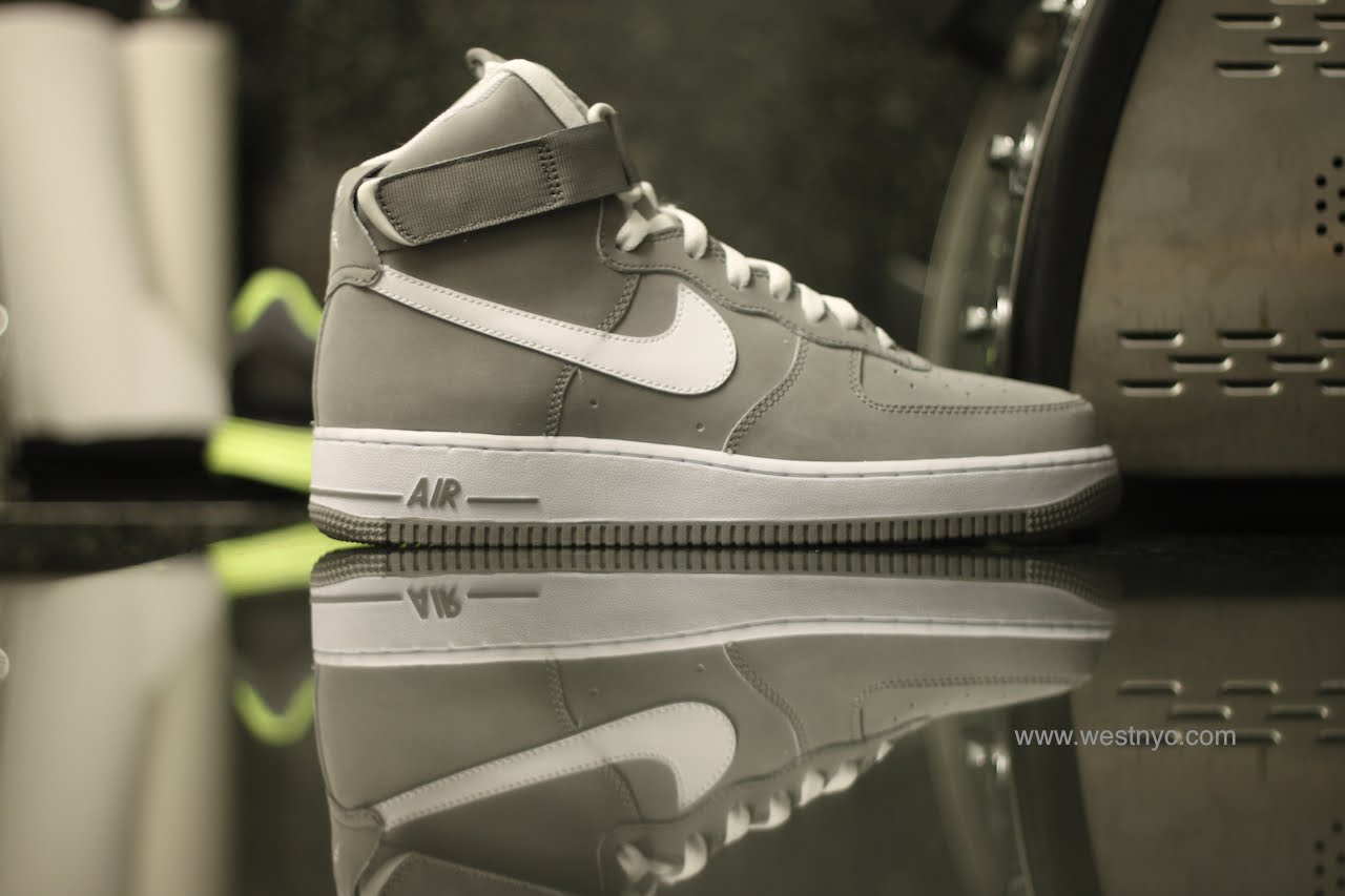 West Nyc Af1 Grey White