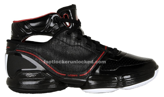 Adizero Rose Black University Red 1