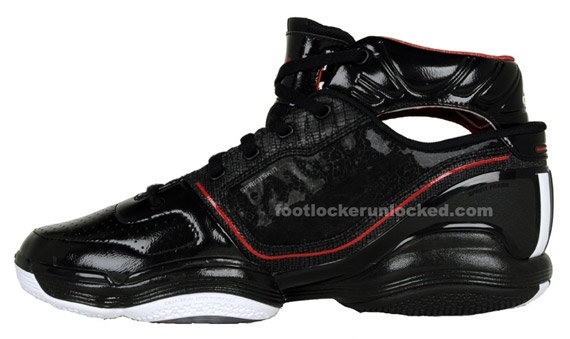 Adizero Rose Black University Red  2 1