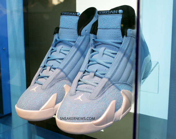 Air Jordan Blue Lasered Collection 16