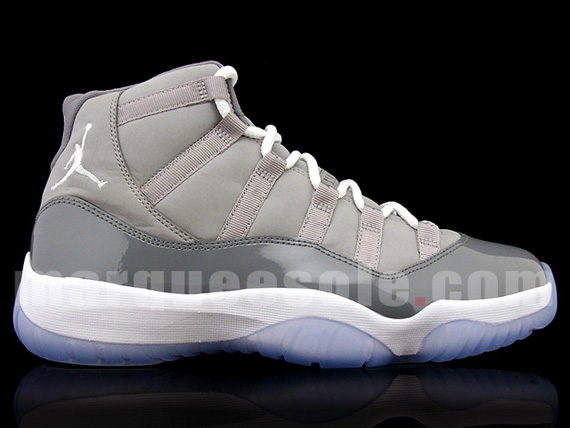 Air Jordan Xi 11 Cool Grey Mens Marquee Sole 08