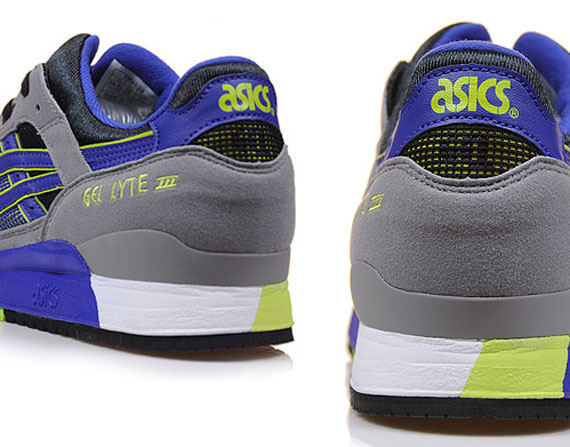 Asics Gel Lyte III – Grey – Black – Royal – Green
