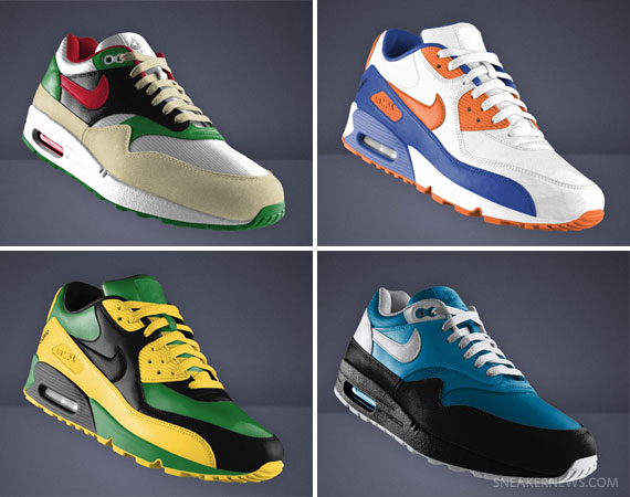 Nike Air Max 1 + 90 iD - New Options Available