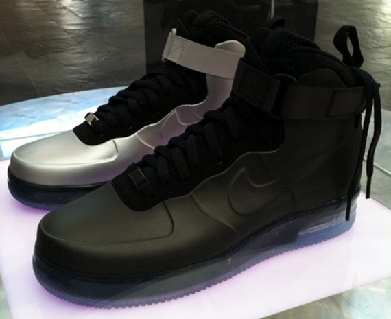 Nike Air Force 1 Foamposite Black First Look 1