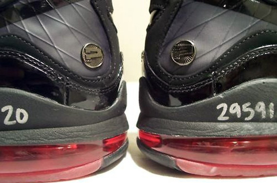 Nike Air Max Lebron Vii Black Red Weartest Sample 07