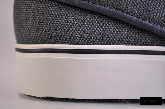 Nike Sb Janoski Grey White Canvas 07