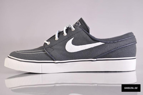 Nike Sb Janoski Grey White Canvas 08
