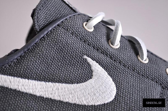 Nike Sb Janoski Grey White Canvas 11