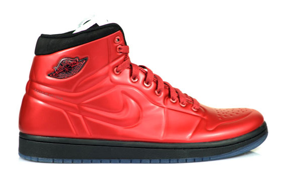 Air Jordan 1 Armor Foamposite Cranberry 01