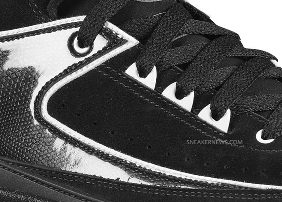 Air Jordan Ii Retro Black White New Images 6