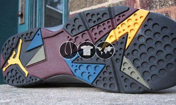 Air Jordan Vii Bordeaux 2011 Sample 02