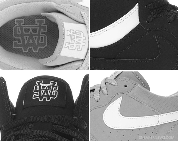 Nike Court Force Mid Blk White Jd Summary