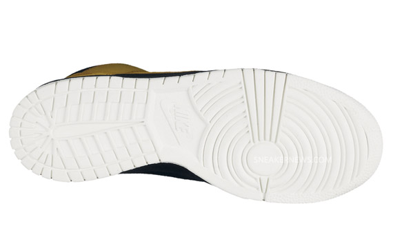 Nike Dunk High Gold Dart Black Sail 2